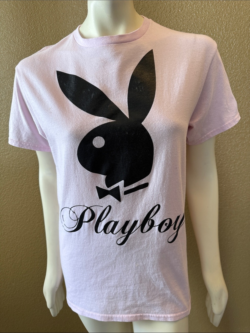 Playboy Classic Logo Tee - Light Pink Unisex